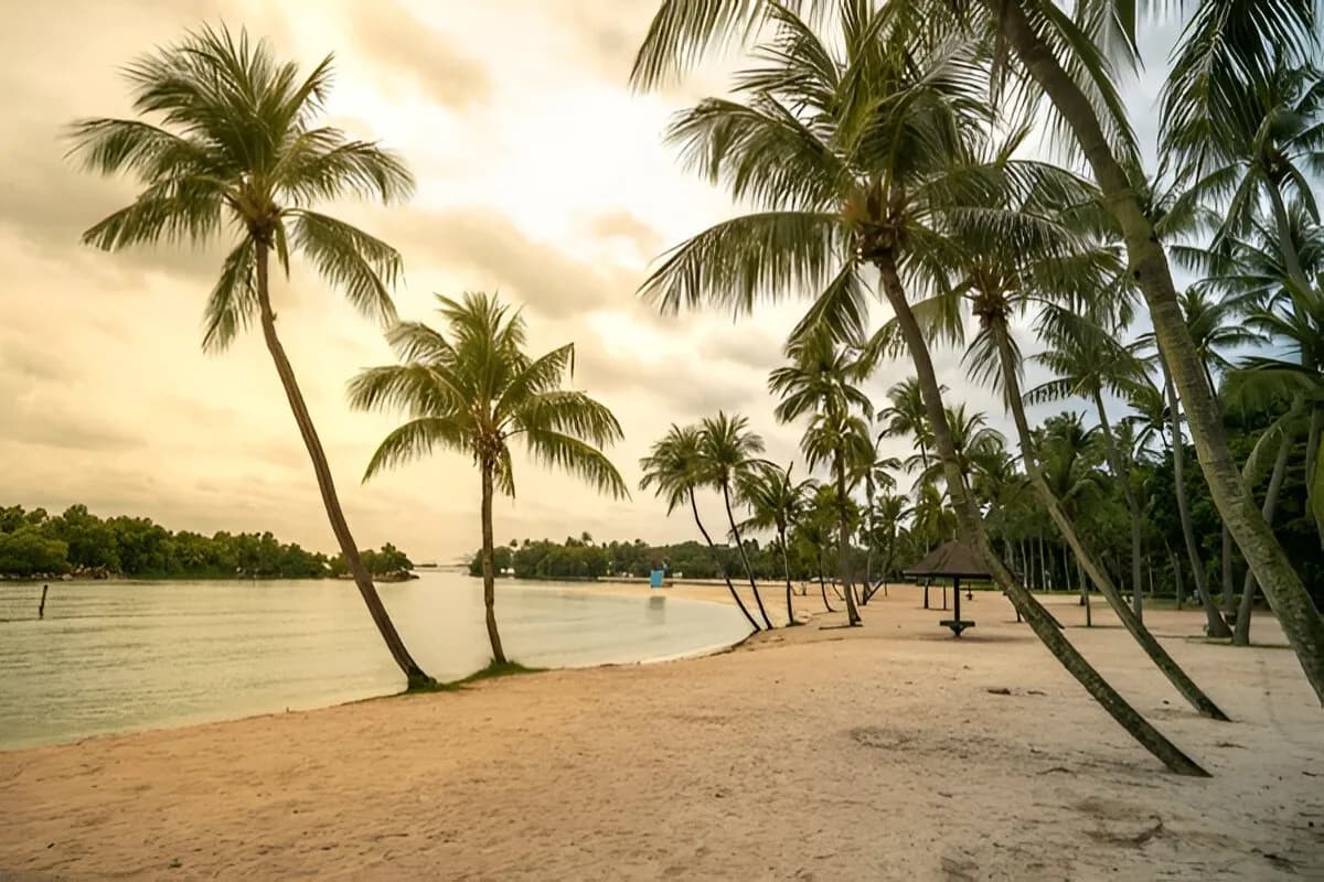 Sentosa Beach Singapore
