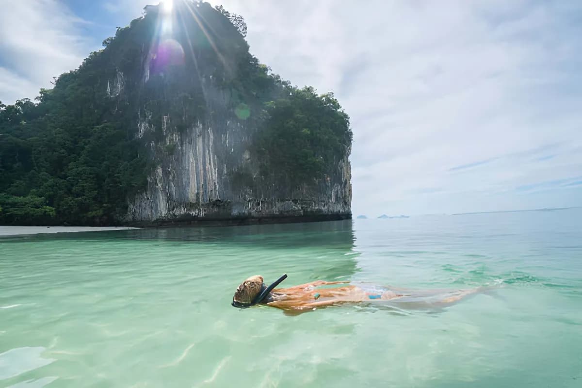 Snorkeling in Thailand