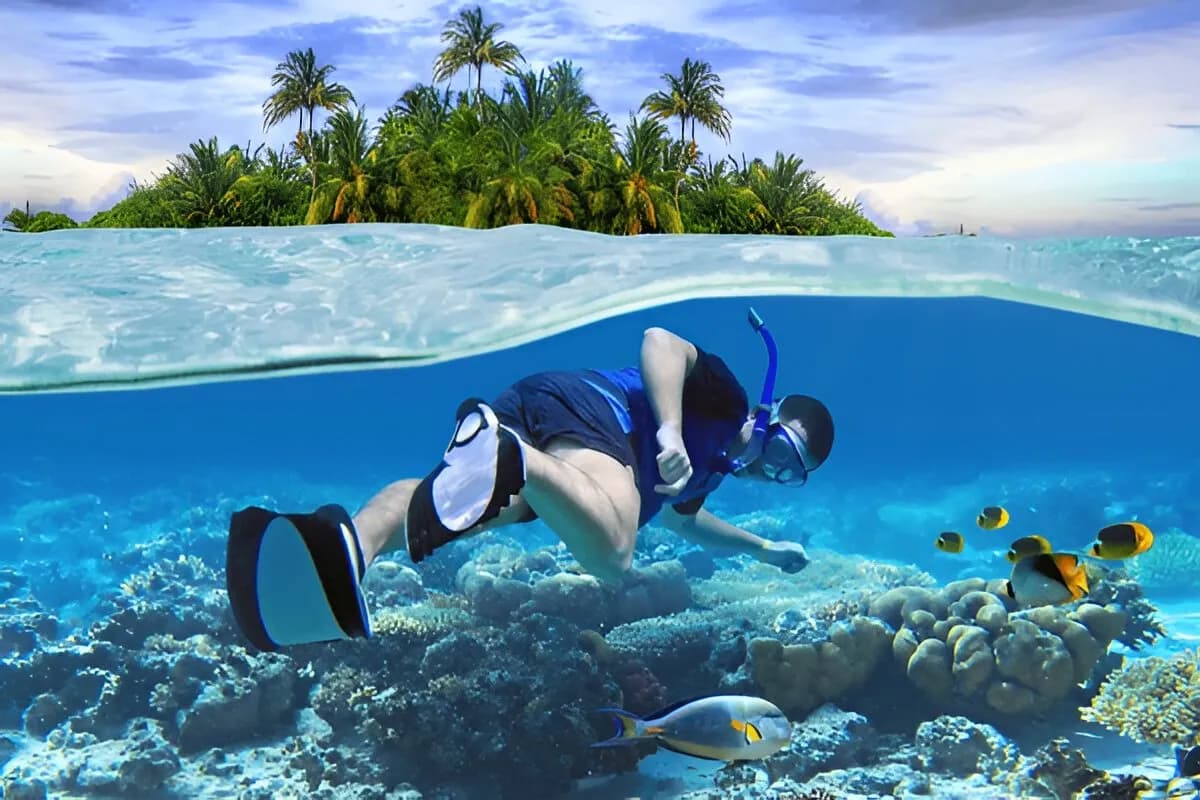 Snorkelling in Goa