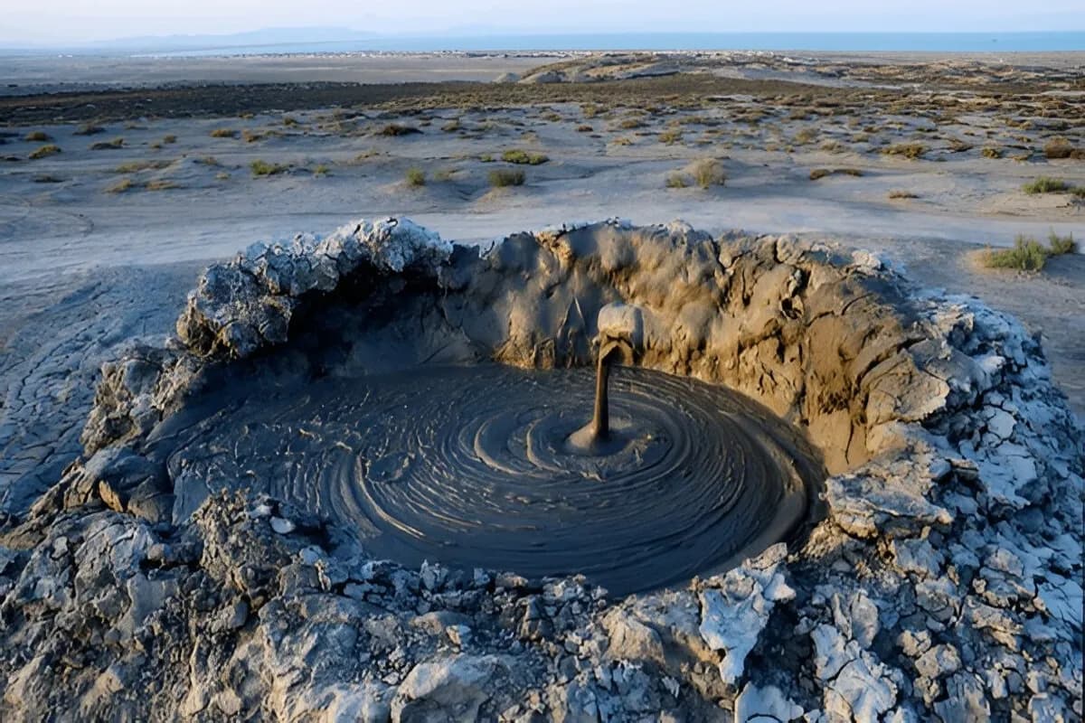 Mud Volcano Baku