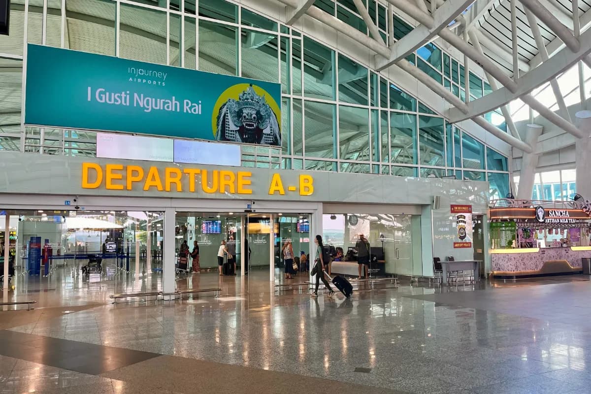 Image of gusti ngurah rai international airport in Bali