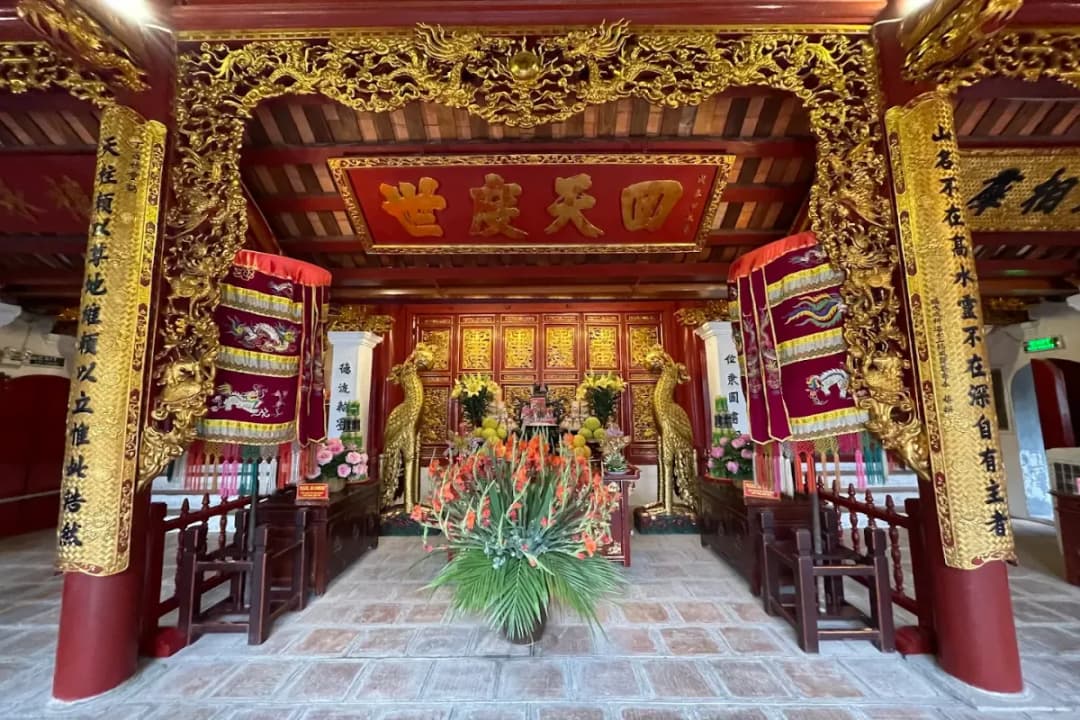 Inside the Main Temple Hall