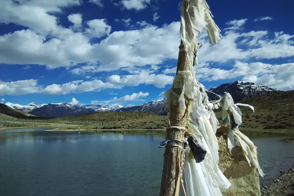 Dhankar Lake