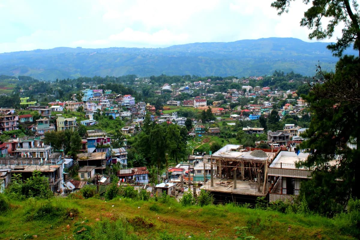 Scenic view of Nongjrong Village