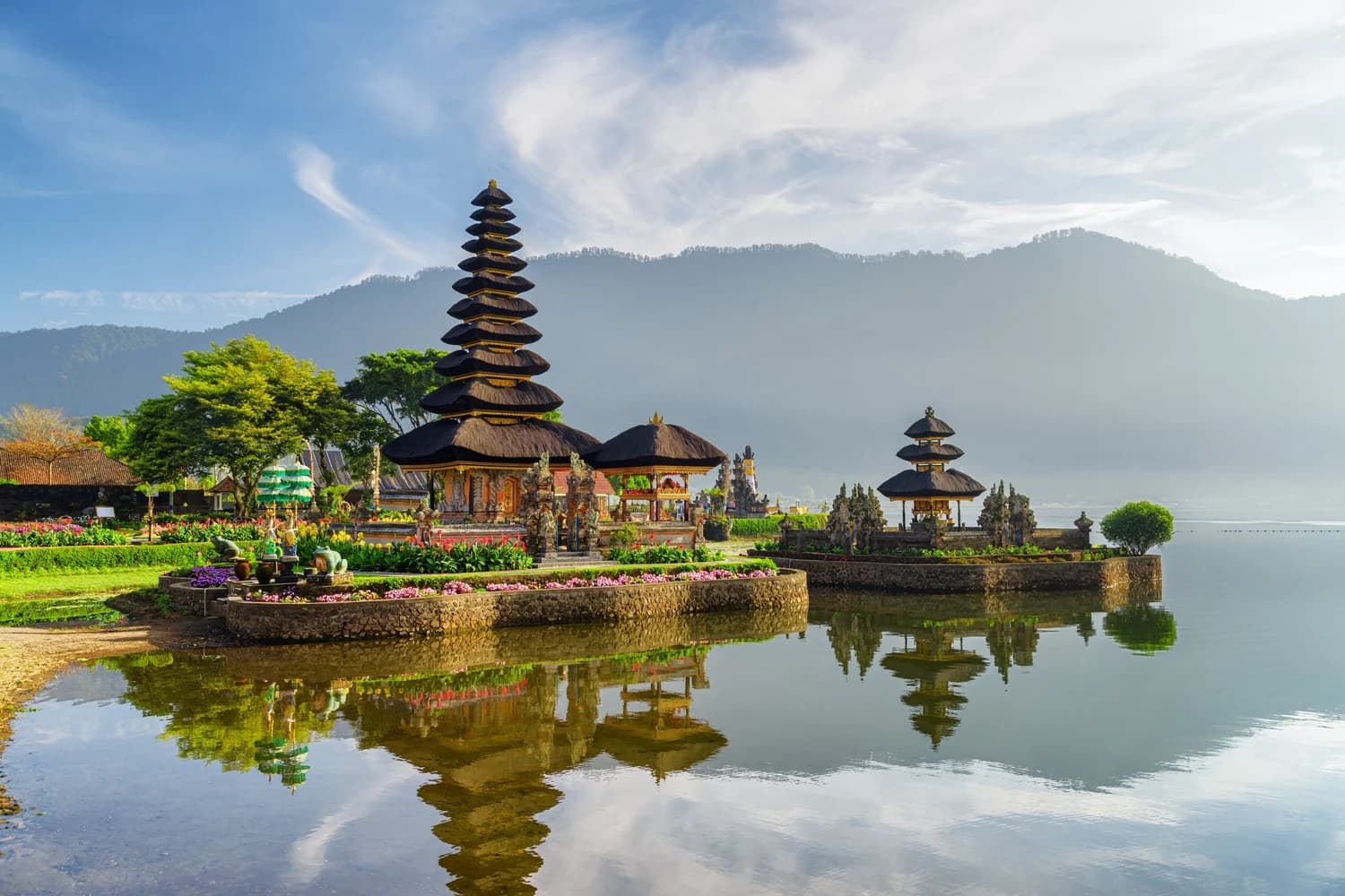 view of Pura Ulun Danu Beratan bali