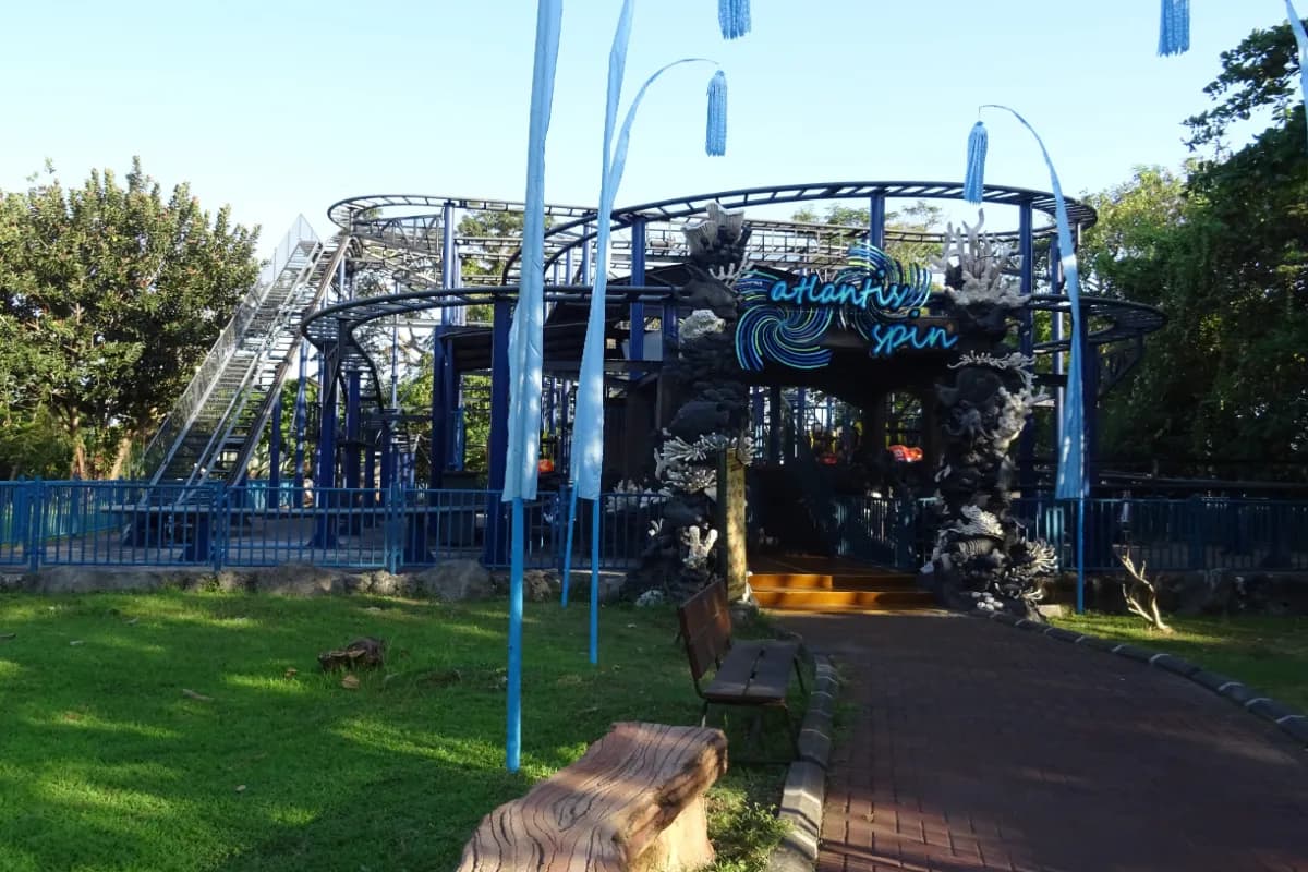 Image of Roller coaster at Bali Safari