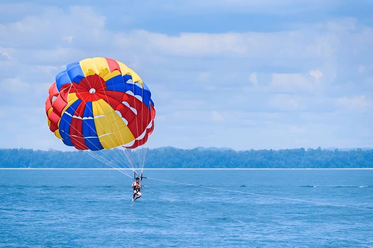 Parasailing in Bali
