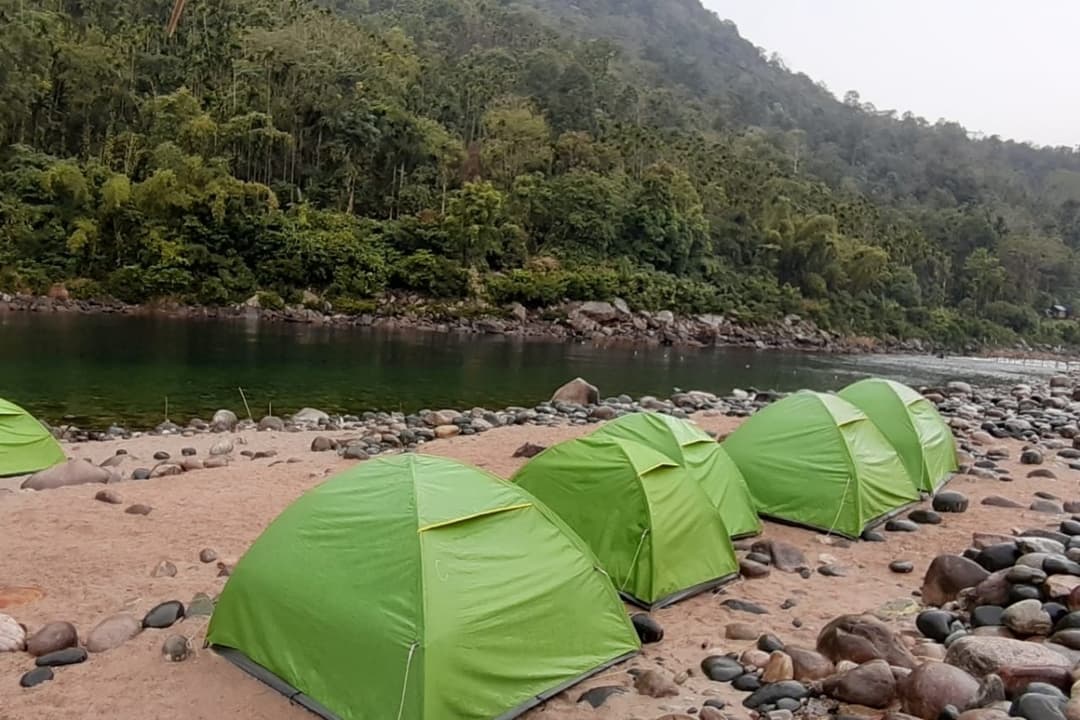 Camping by the River