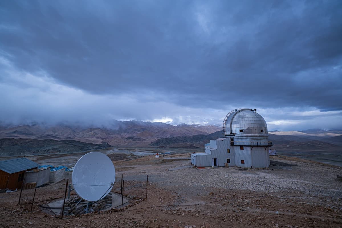 Indian Astronomical Observatory Hanle view