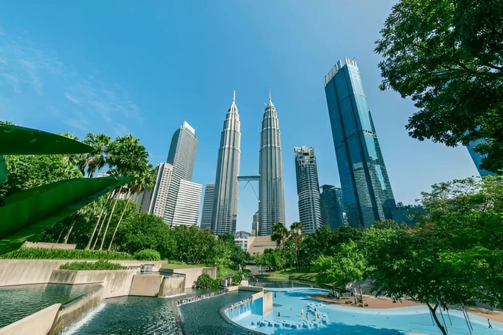 Night Walk at KLCC Park