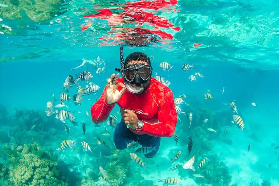 Snorkelling at Grande Island