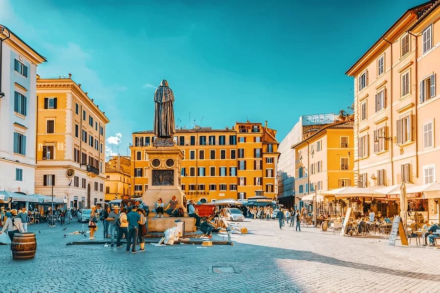 Campo de’ Fiori, Rome (Italy)