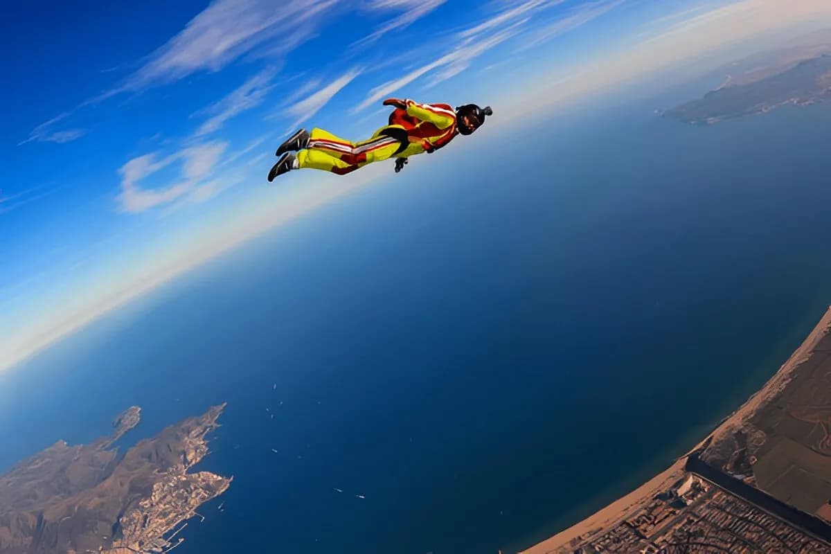 Skydiving in Goa