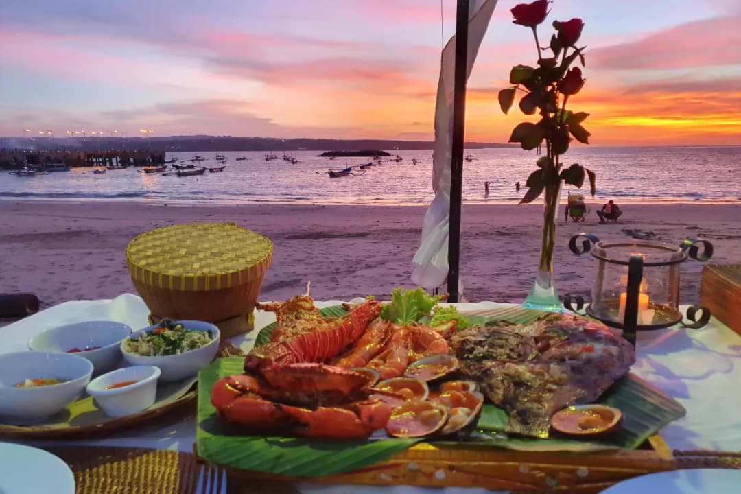 Jimbaran Seafood Row