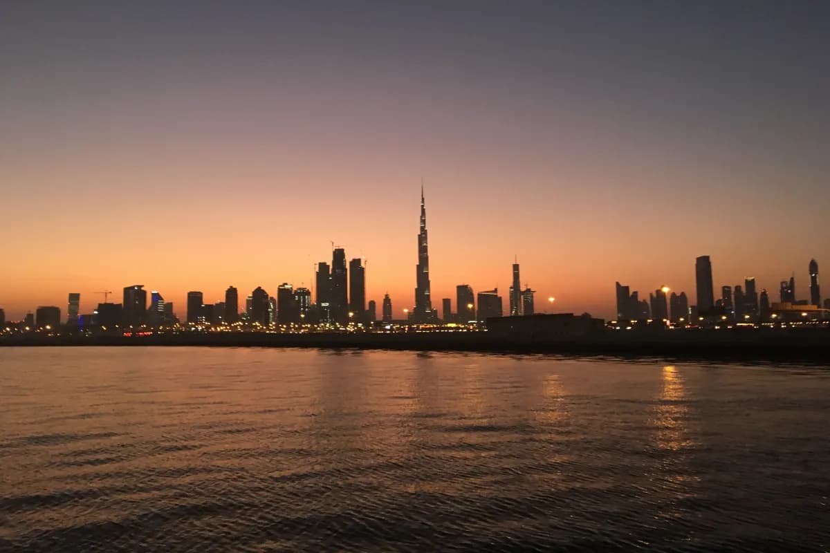 Dinner at the Burj Khalifa