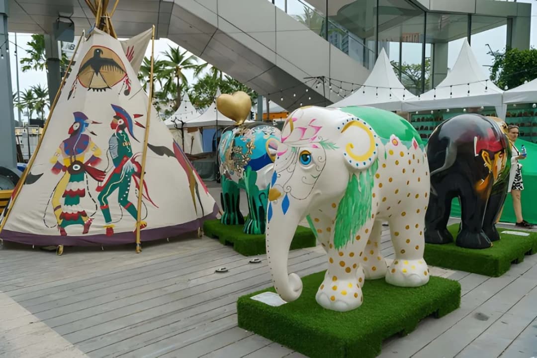 Handicraft Demonstration Areas
