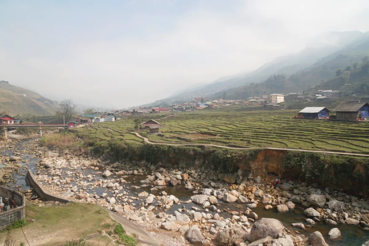 Muong Hoa Valley in Vietnam