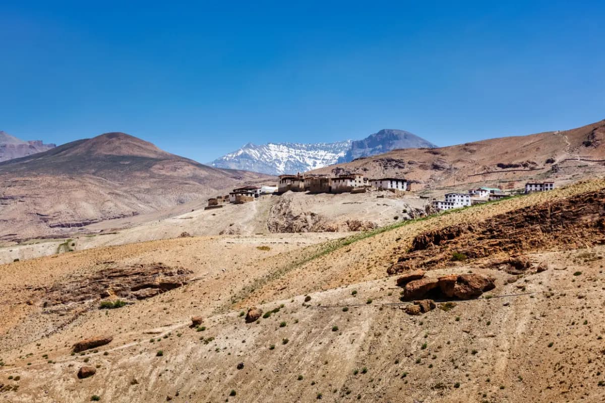 Kibber Village View
