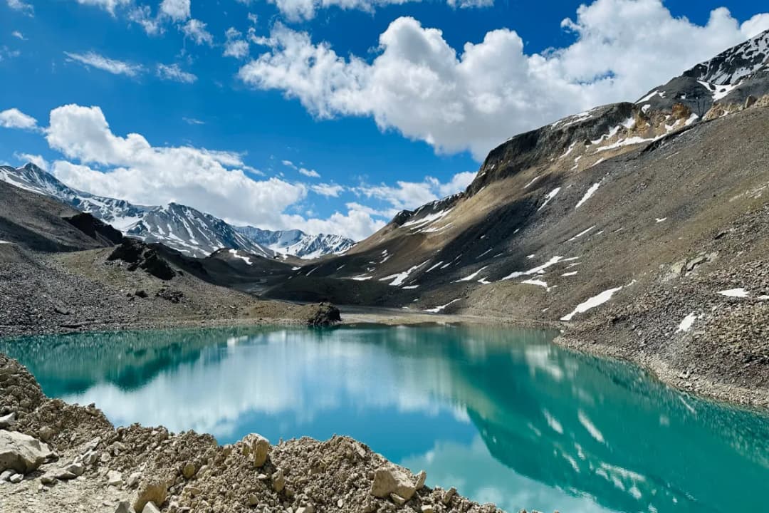 Suraj Tal Lake Stop