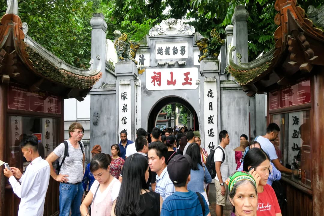 Morning Local Life Around Temple