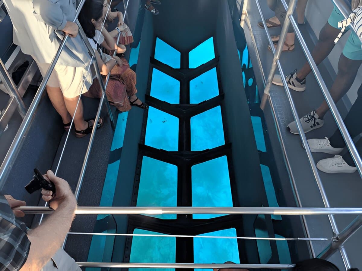 glass bottom boat tour