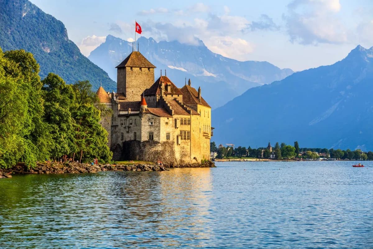 Lake Geneva, Switzerland
