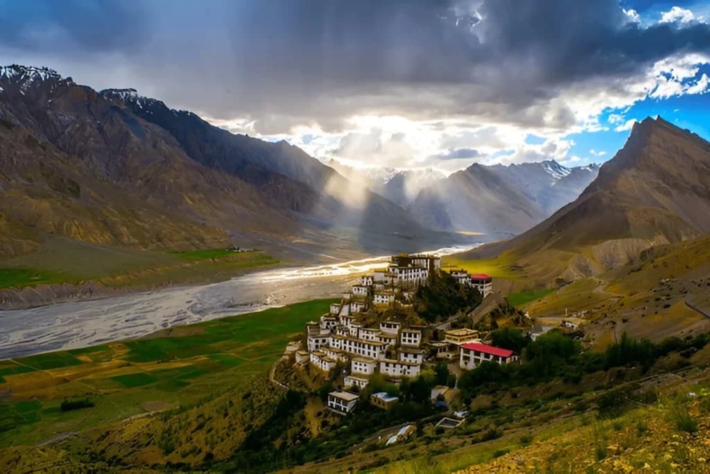 Spiti in monsoon
