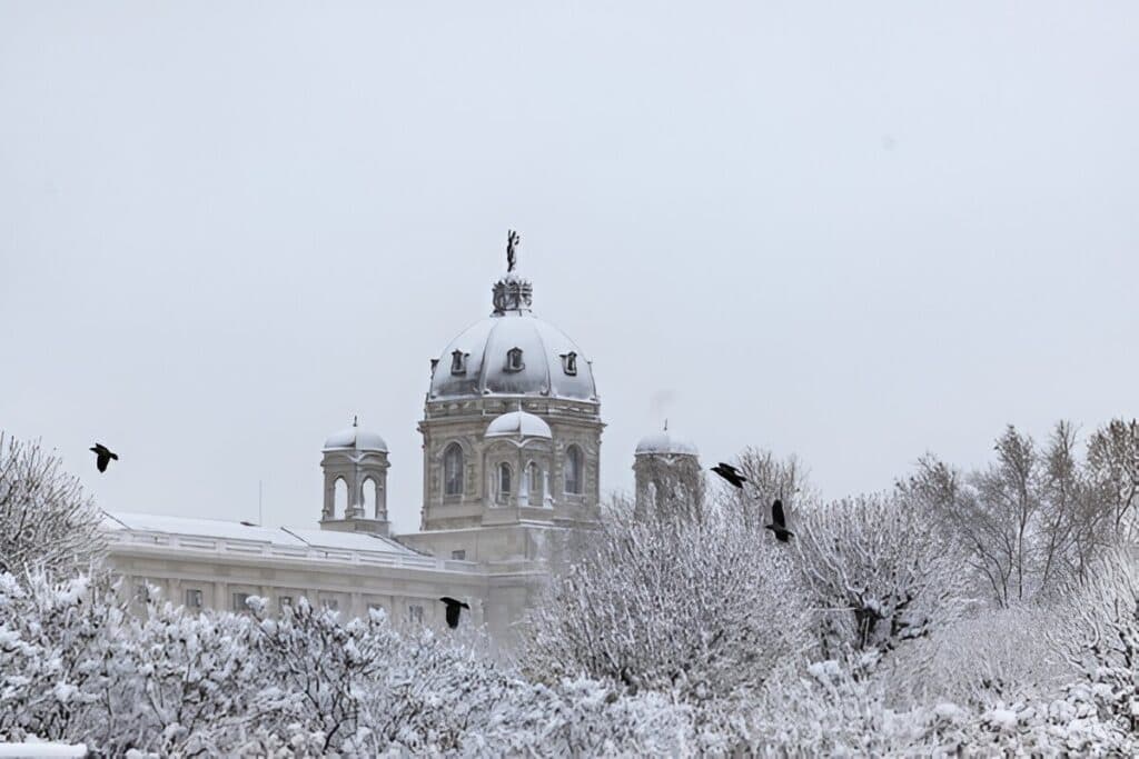 Winter Season in Vienna, Austria
