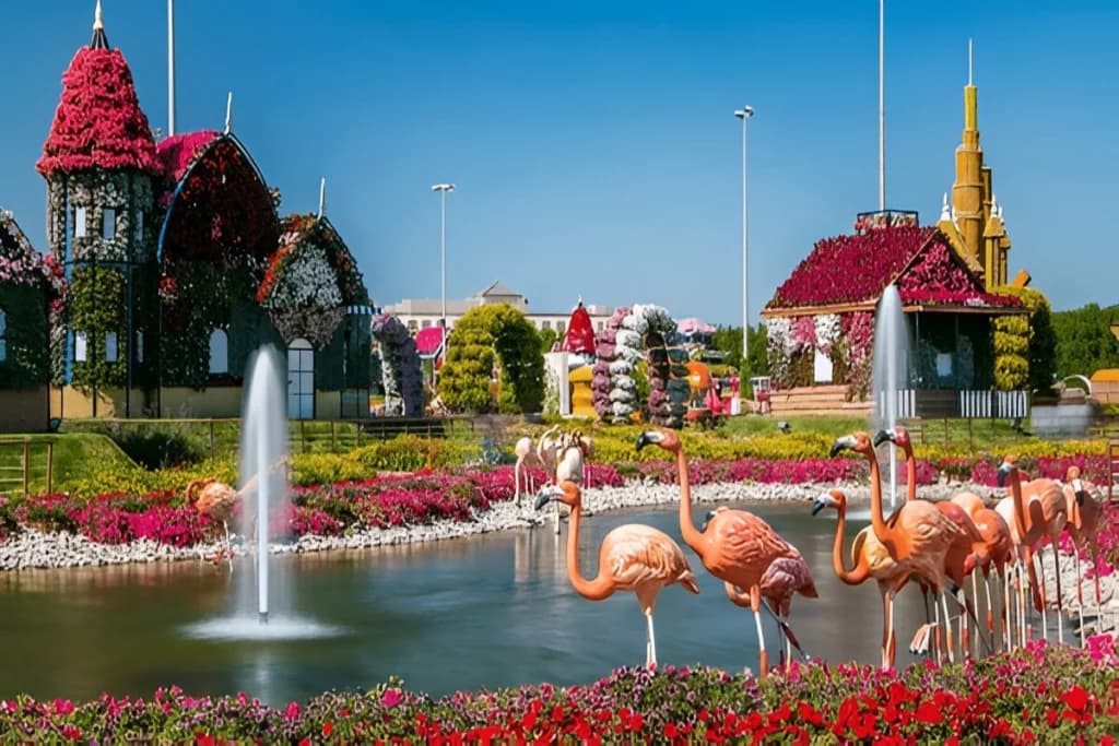 Go For A Walk in Dubai Miracle Garden